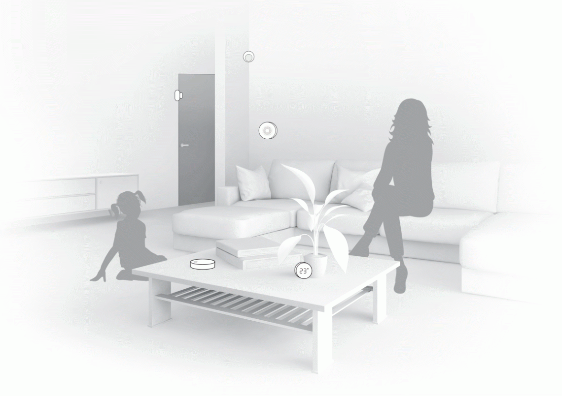 Painel de controlo central para dispositivos inteligentes MyCond Zigbee.