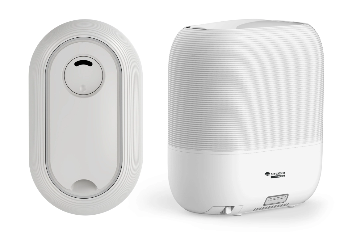 Umidificador ultrassônico MyCond H:LUMI 300 design compacto, operação silenciosa