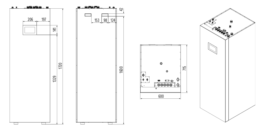 MyCond BeeSmart All-in-One Dimensões - 2