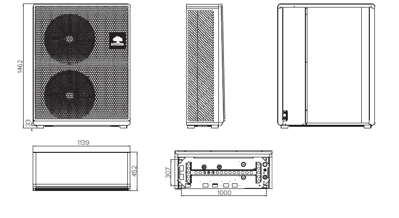 MyCond BeeSmart All-in-One Dimensões - 4