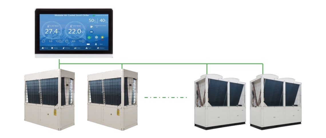 Bombas de calor MyCond Inverter MCU-YHI com controlo por sensor