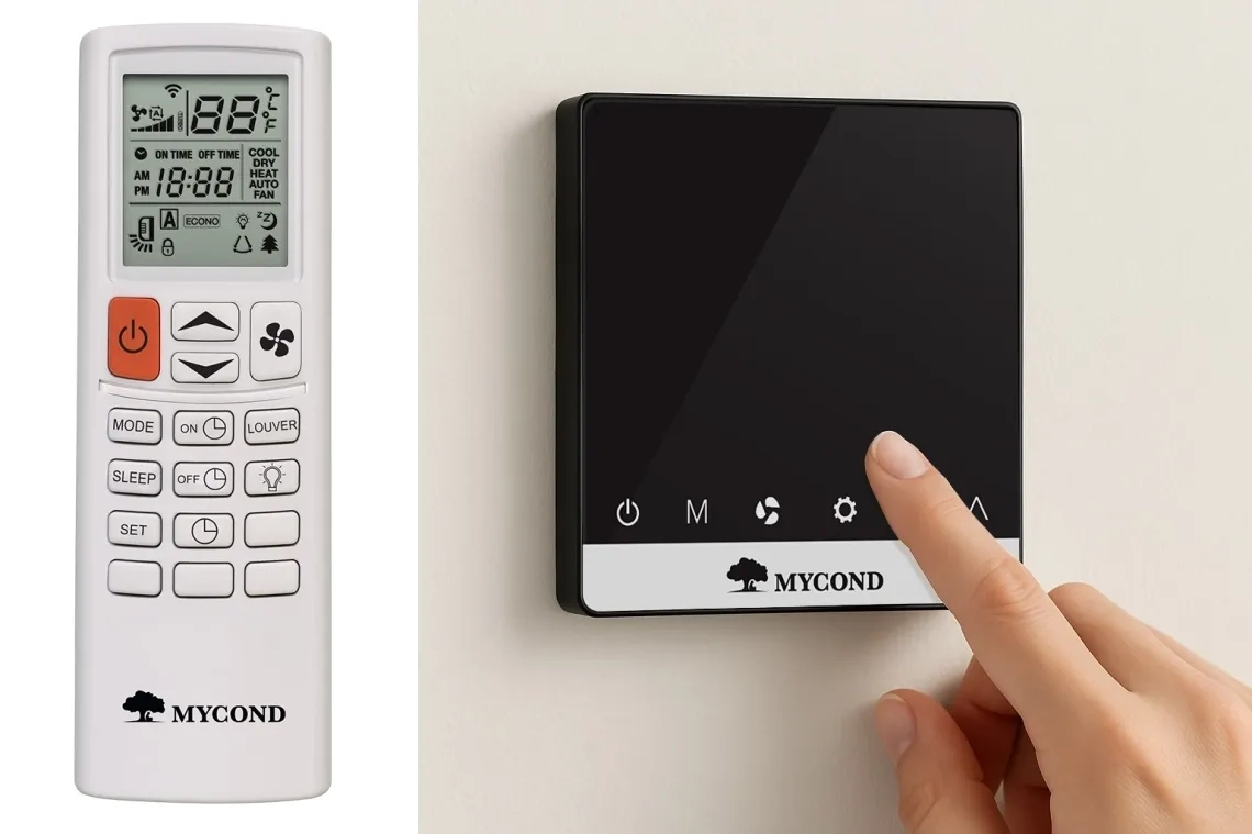 MyCond MCFK-A2/4 controle remoto e termostato
