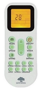 MyCond MCFK-T2 Unidade ventilo-convectora de cassete de teto para uma distribuição eficiente do ar.