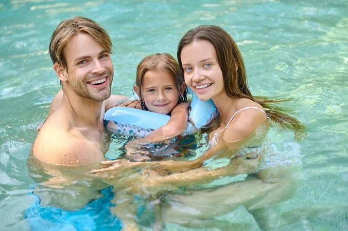 MyCond MID MSP bomba de calor para piscina férias em família