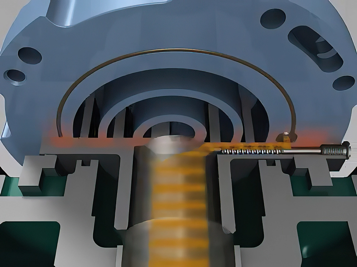 Mecanismo de movimento orbital do compressor MyCond MRF 6