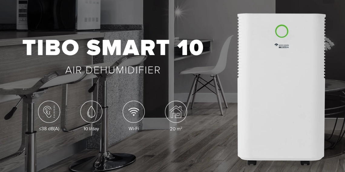 MyCond TIBO Smart 10 com controlo Wi-Fi e baixo nível de ruído