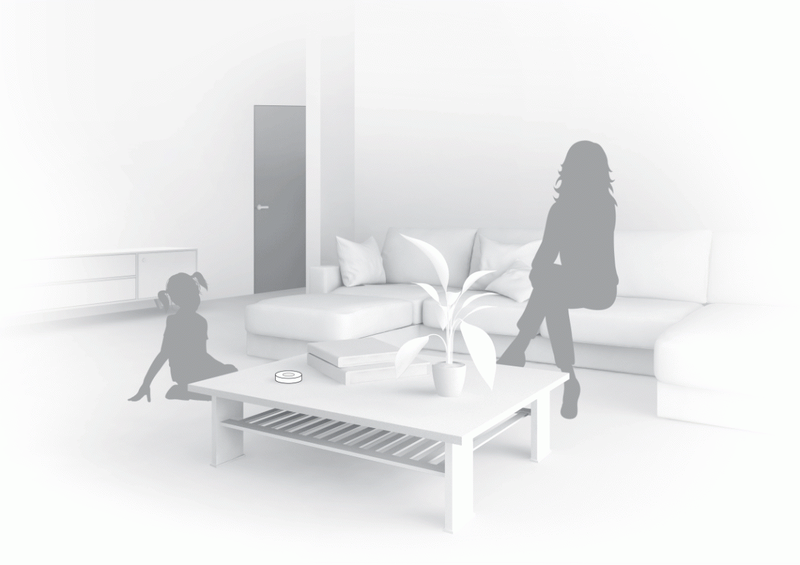 O botão inteligente MyCond Zigbee simplifica a automatização da casa.
