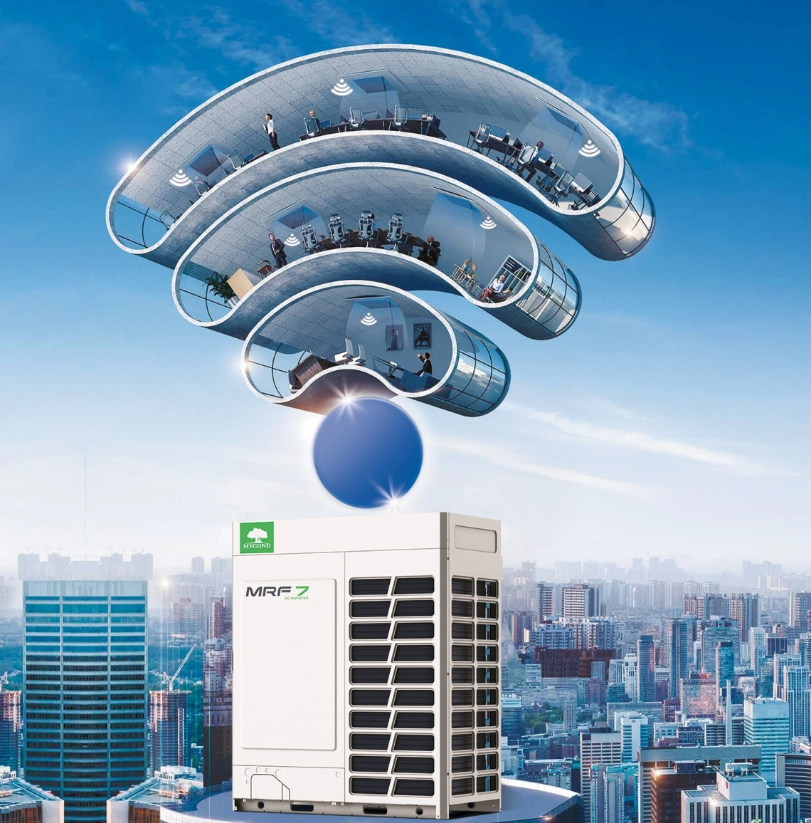 Sistema de ventilação MyCond MRF 7