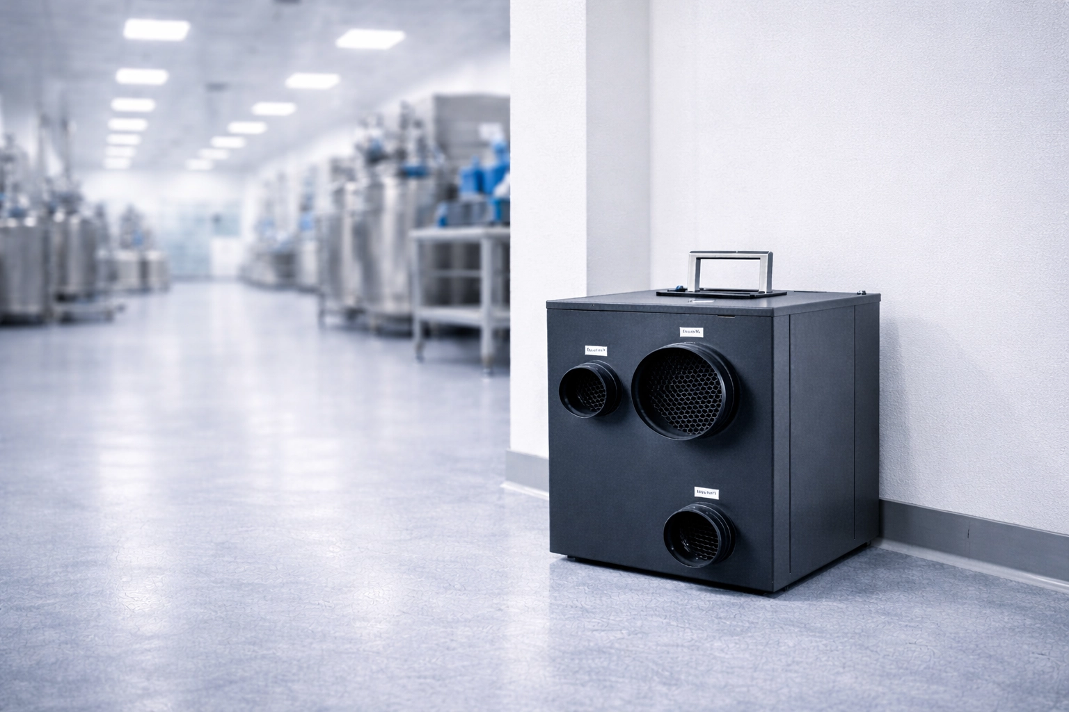 Desumidificador de adsor&ccedil;&atilde;o para armaz&eacute;ns e ind&uacute;strias Mycond DESS 80