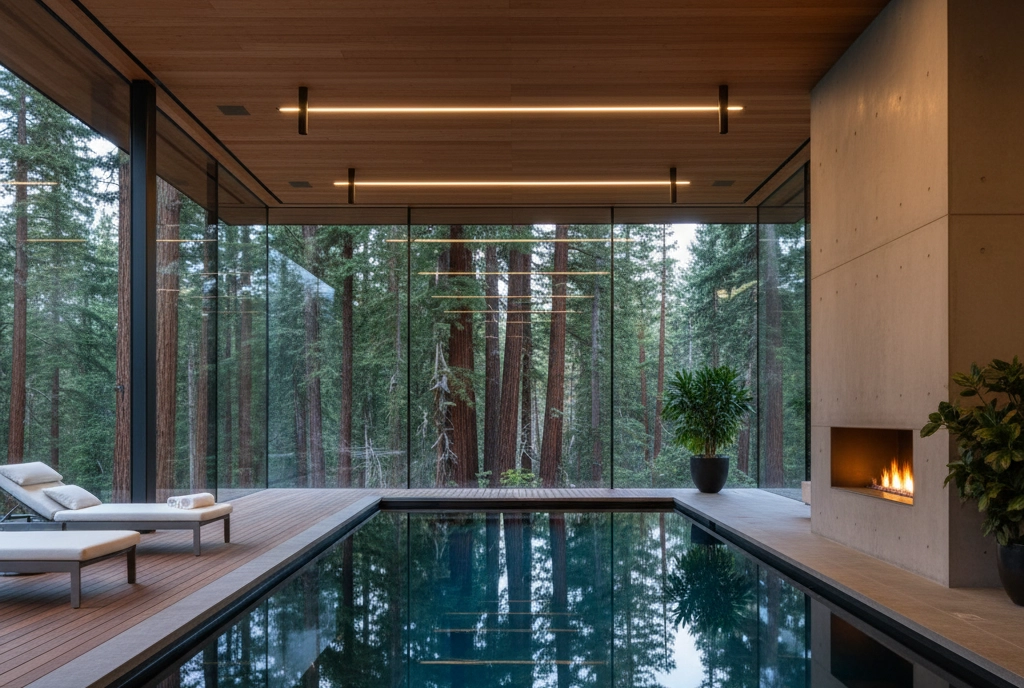 Desumidificador para piscina em casa particular com controle automático Mycond MBA-G