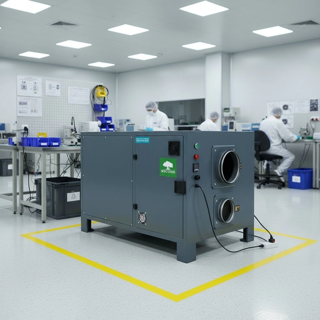 Desumidificador rotativo de ar para opera&ccedil;&atilde;o cont&iacute;nua Mycond DESS