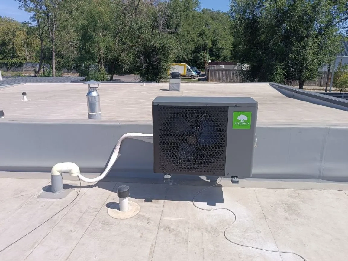 Instalação em chalés com bombas de calor Mycond Split série BeeHeat
