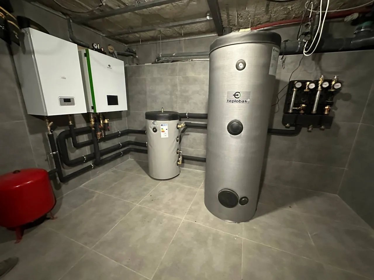 Residência de campo com bombas de calor Mycond Split série BeeSmart