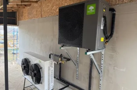 Moradia suburbana com bombas de calor Mycond Split série BeeHeat