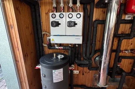 Residência familiar com bombas de calor Mycond Split série BeeSmart