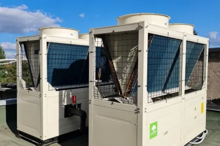 Unidade de produção com bomba de calor modular Mycond MCU PADRÃO