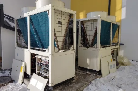 Sistema de climatização comercial alimentado pela Bomba de Calor Modular Mycond