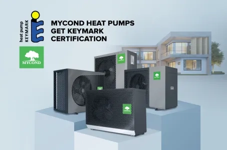 As bombas de calor Mycond foram certificadas pela Keymark!