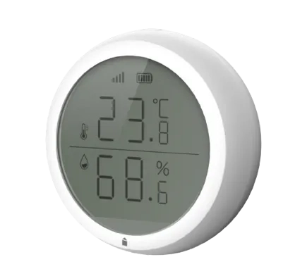Sensor de temperatura e humidade Zigbee