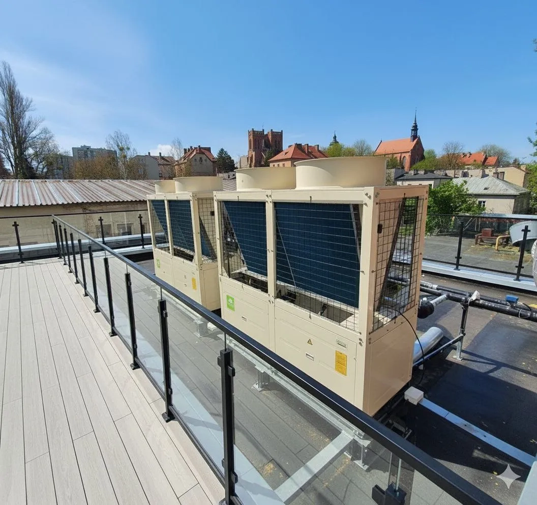 Bombas de calor modulares para aquecimento de hotéis: o exemplo Mycond MCU-YHE